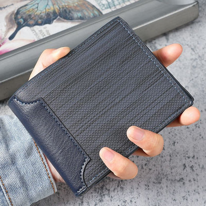 Men's short wallet fashion