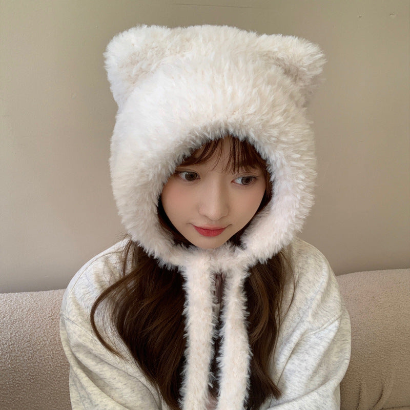 Bear Ear Knit Hat