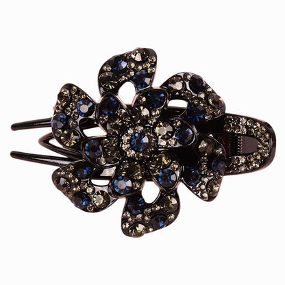 Elegant women's disc hair grab clip flower headdress