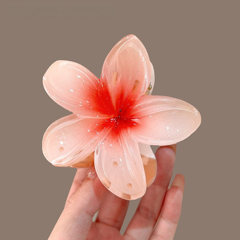 Flower hairpin back head disc hair accessories