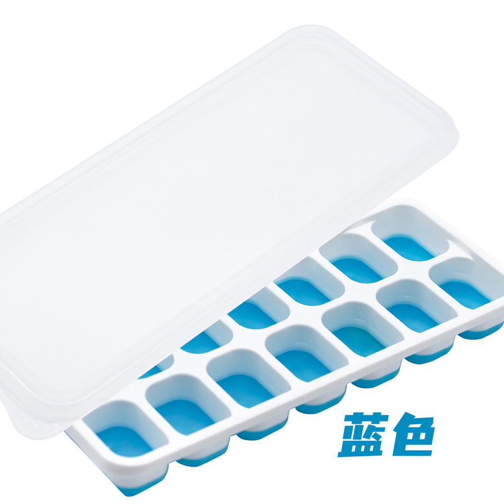 Candy Color 14-Cube Silicone Ice Tray