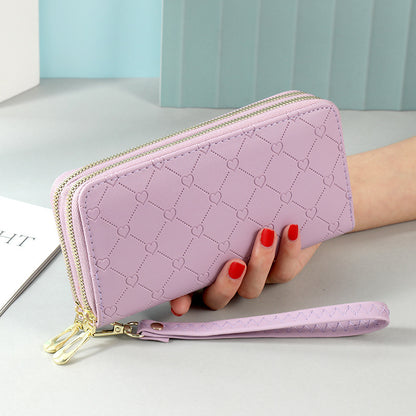 Wallet long female double layer