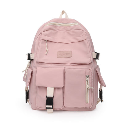 Large capacity junior high school student schoolbag