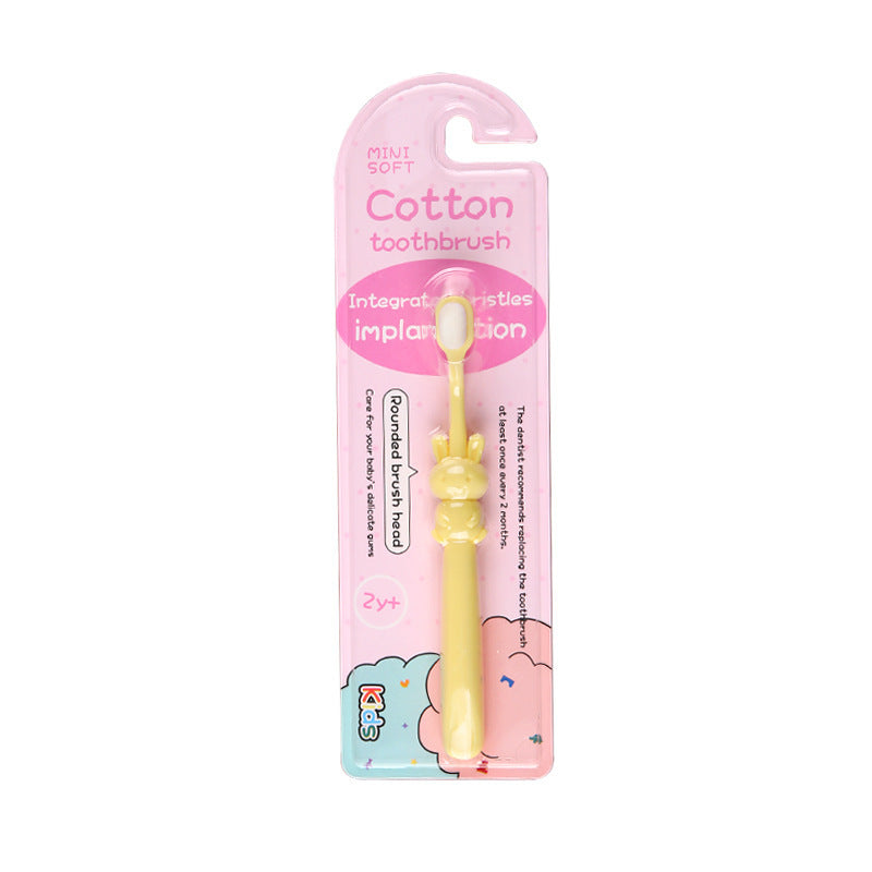 Baby Cartoon Toothbrush Soft Bristle Kids Toothbrush