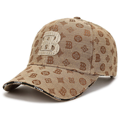 Extended Brim Korean Style Baseball Cap