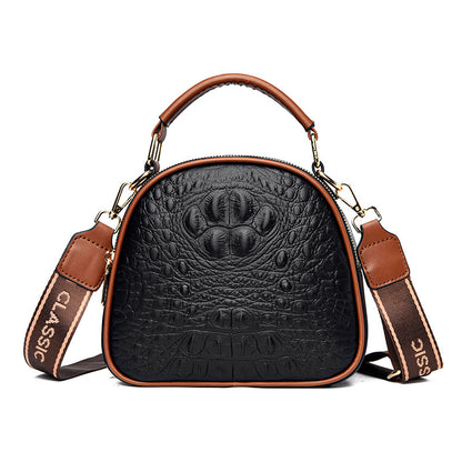 Black Vintage Versatile Handbag