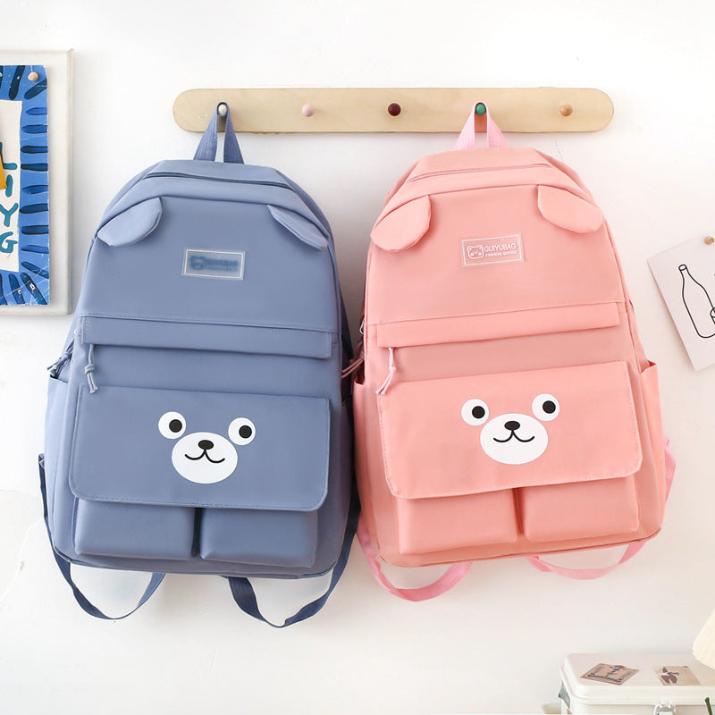 Backpack cartoon casual backpack student schoolbag