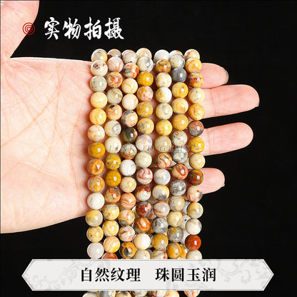 Agate loose beads DIY jewelry accessories beads