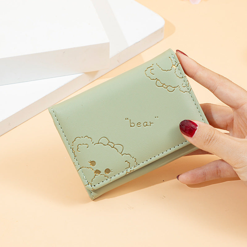 Wallet print bear