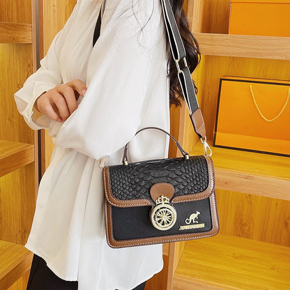 New retro trend small square bag daily