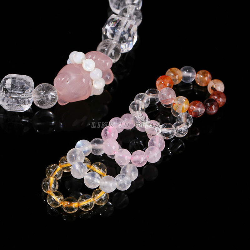 11Mm natural crystal beads