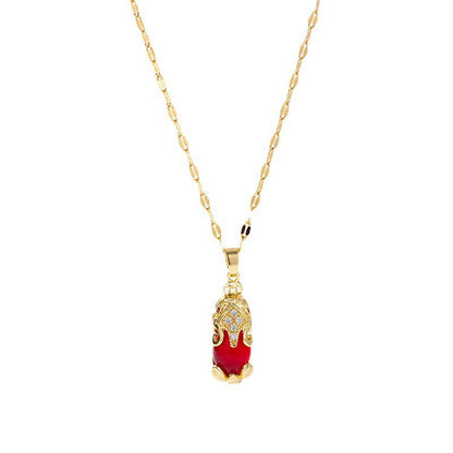 Red Fox Fashion Necklace