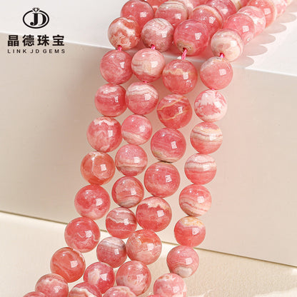 5A Natural Argentine Redstone Loose Beads