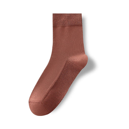 Cotton Double Needle Anti-Odor Men's Ankle Socks