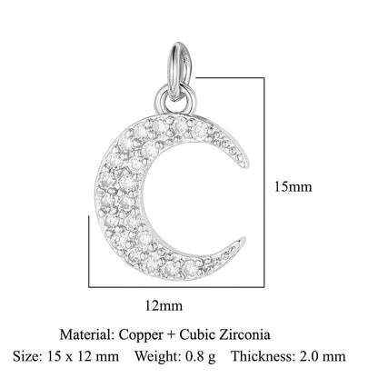 Star Eye Sun Copper Zircon Pendant