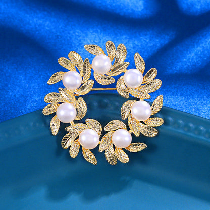 Freshwater pearl corsage