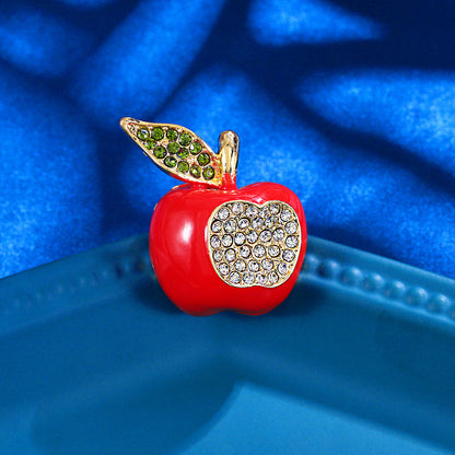 Apple Brooch