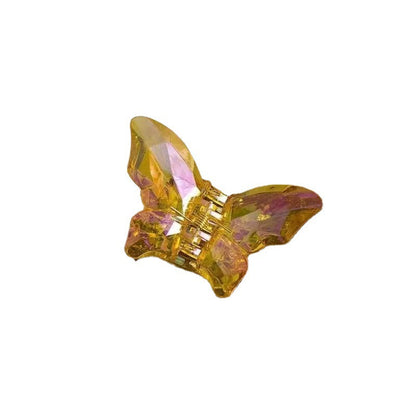 Mermaid color crystal claw clip