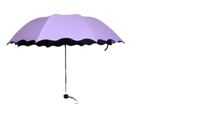 Water-Reactive Flower Umbrella