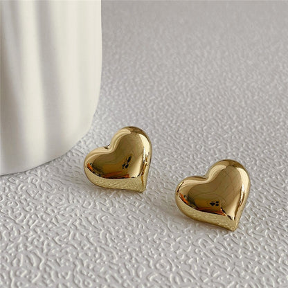 Love Versatile Peach Heart Earrings