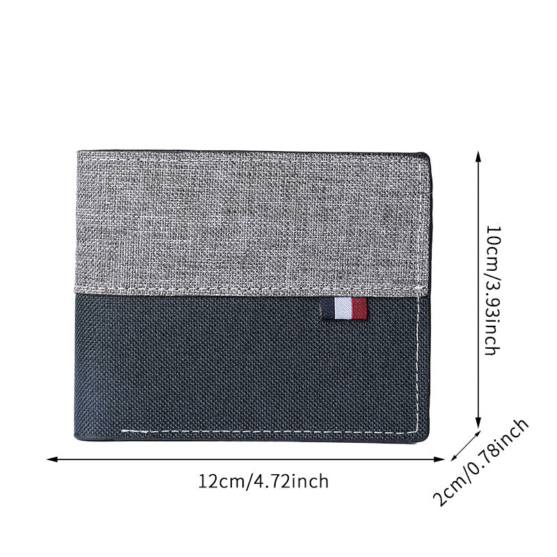 Large capacity men's wallet multi-layer fashion