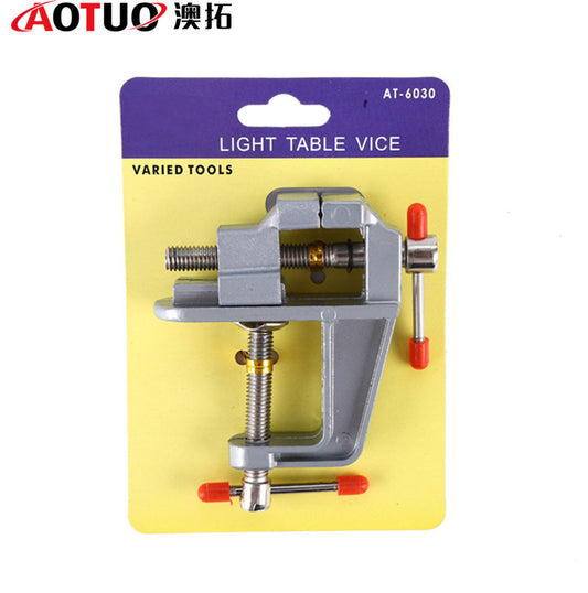 30MM Mini Aluminum Alloy Bench Vise DIY Home Use