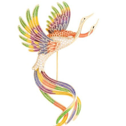 Phoenix brooch high-end Chinese style