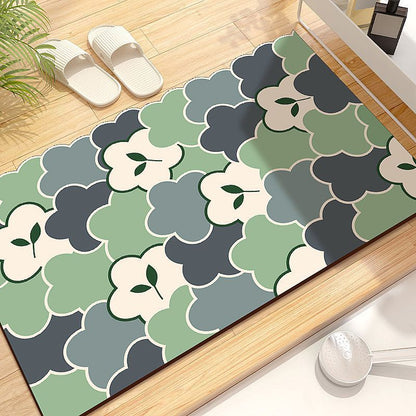 Diatomaceous Earth Non-Slip Mat Bath Door Mat