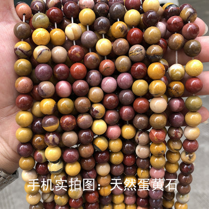 Yellow yellowstone loose beads