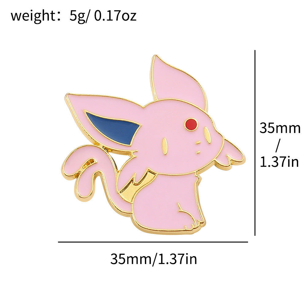 Japanese cartoon Pokémon brooch