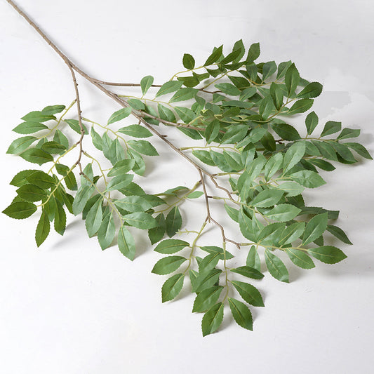 Artificial golden elm leaves artificial green plants wholesale