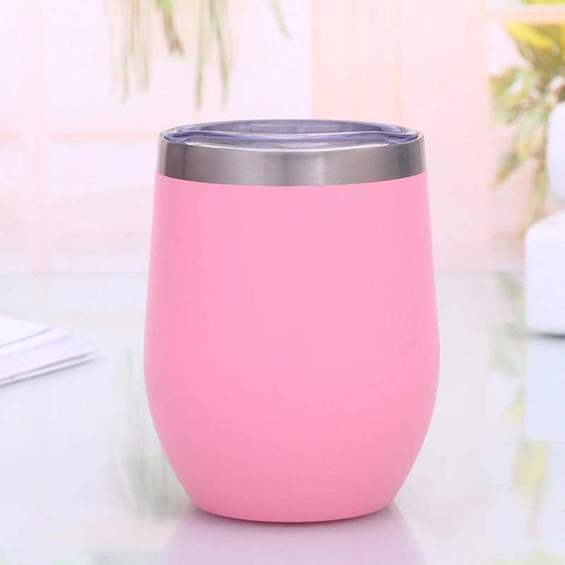 Printed laser 12oz thermos cup