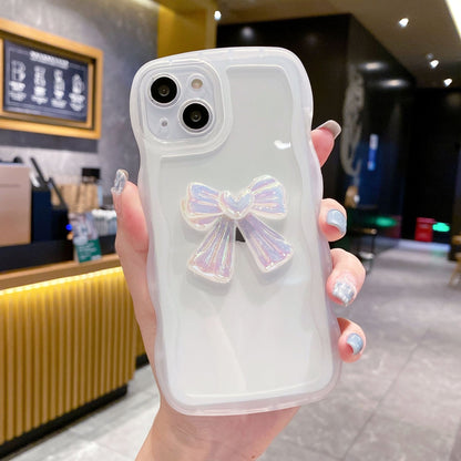 OPPO RENO9PRO Wavy Colorful Bow A58 Ins Style Case