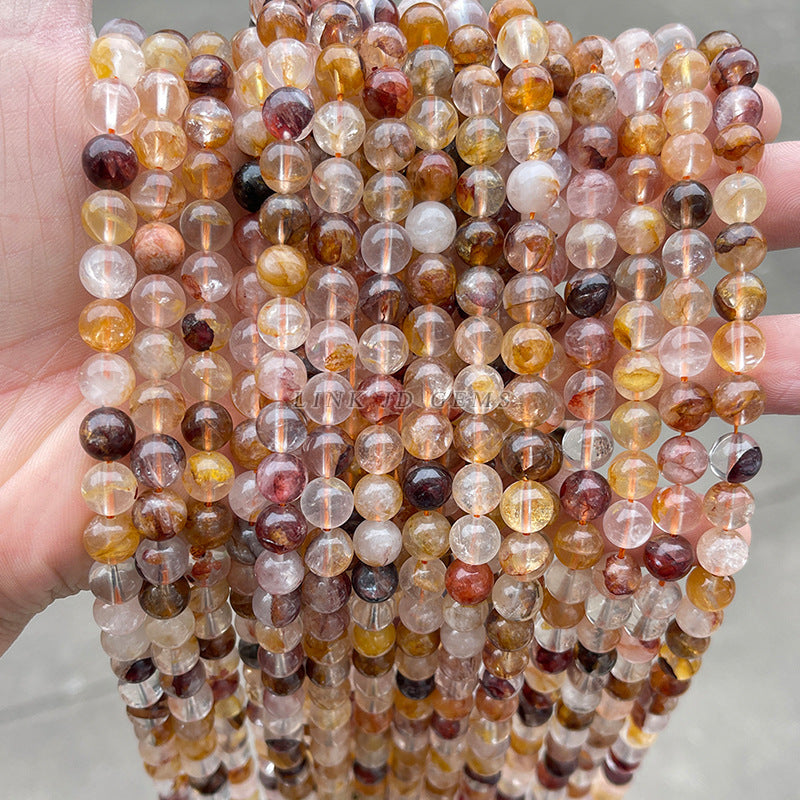 Xanthate flower crystal loose beads