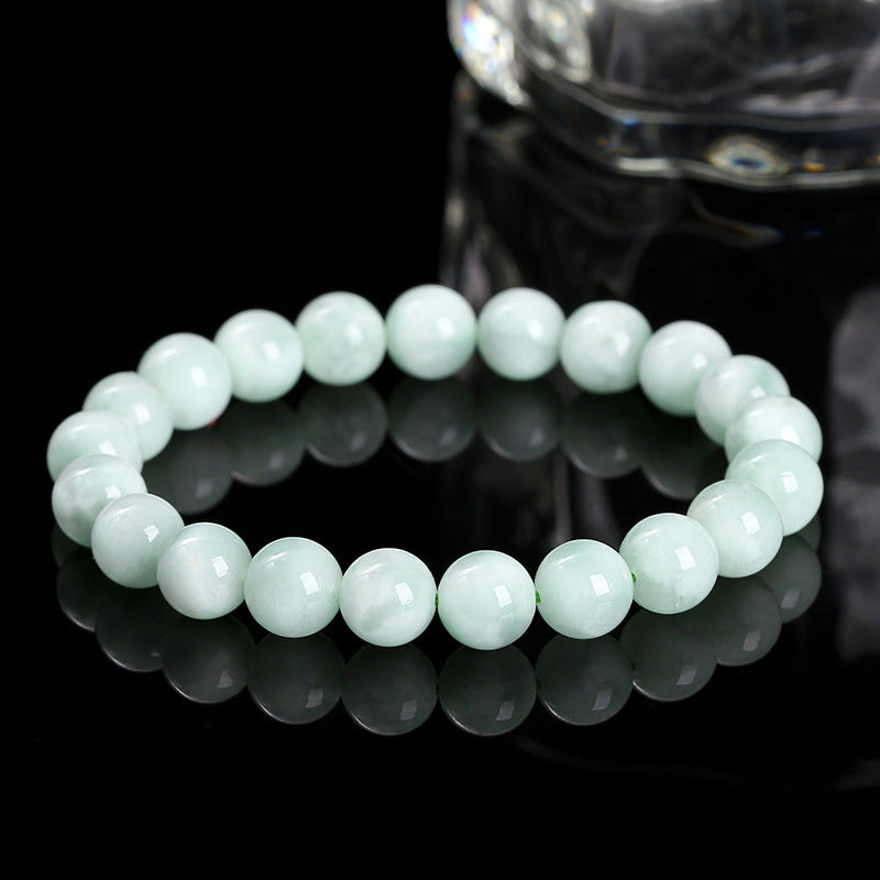 Green Angel Bead Bracelet