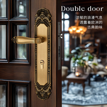 Villa luxury double door handle