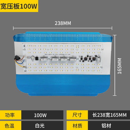 LED high brightness and wide pressure iodine tungsten lamp