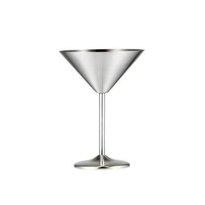 Martini glass metal cocktail glass