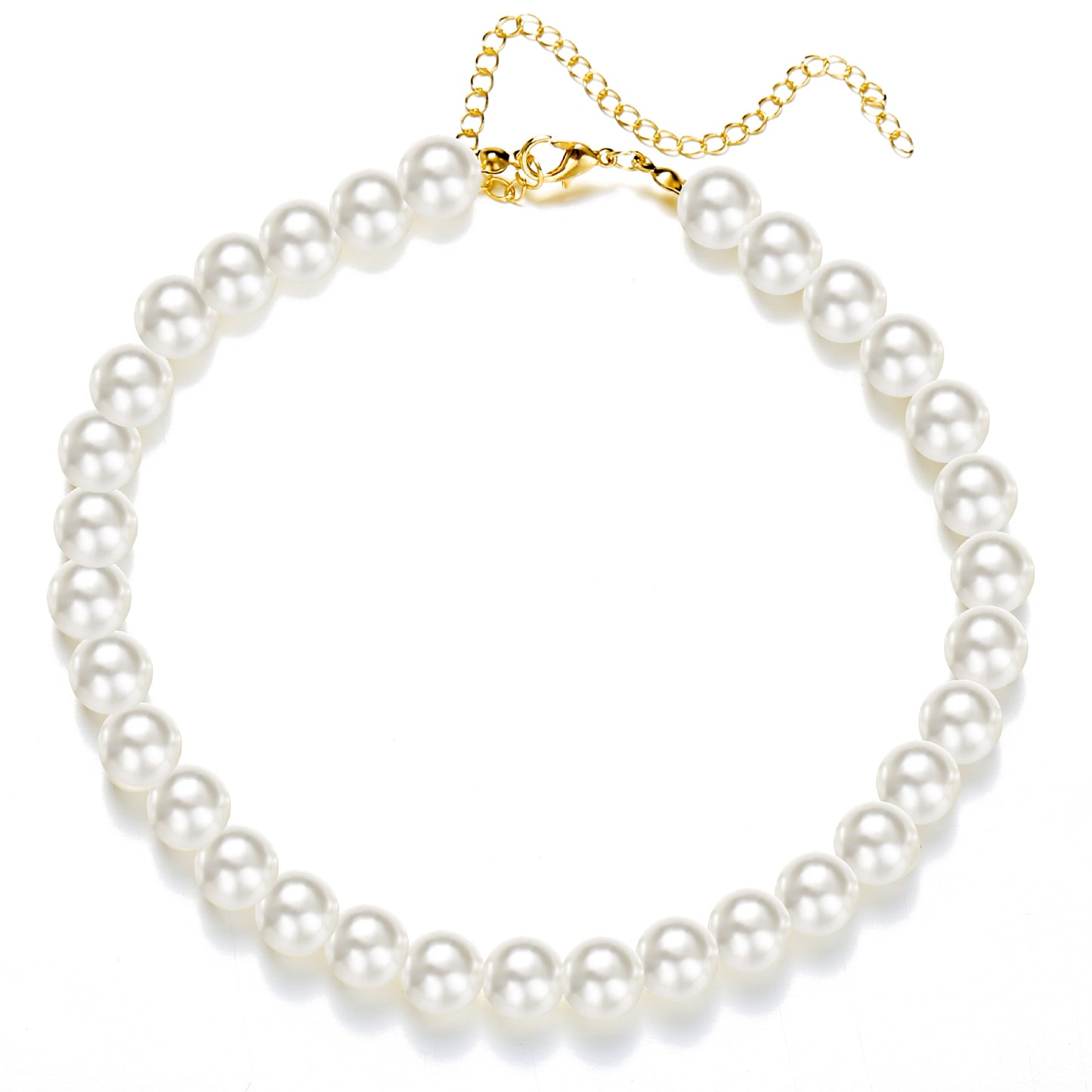 French Vintage Pearl Necklace