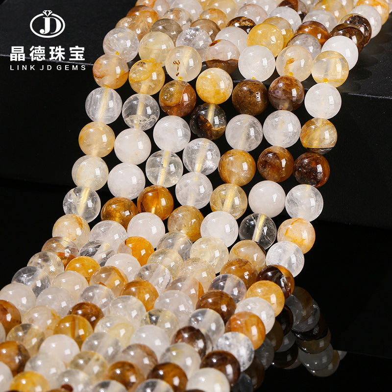 Xanthate flower crystal loose beads