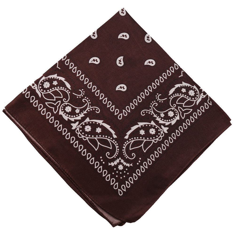 Flower square bandana magic headscarf