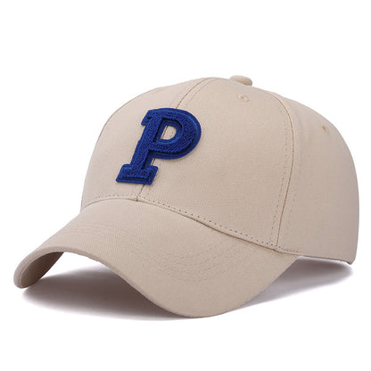 P Logo All-Season Sun Protection Baseball Cap