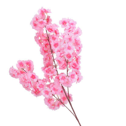 Artificial pink flower material artificial rose