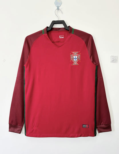 66-04-16 Portugal Retro Figo Ronaldo Rui Costa Pepe Jersey