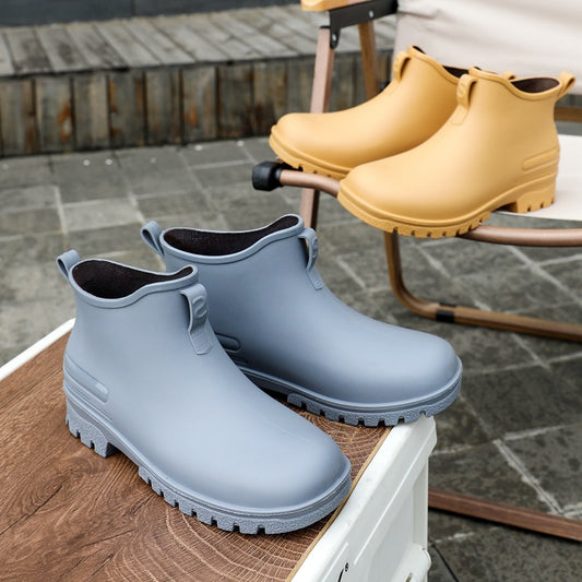 Rain shoes men's Korean version versatile couple rain boots