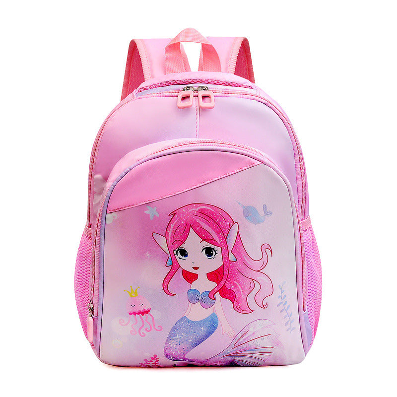 Mermaid bag 3-6 years old boy and girl backpack