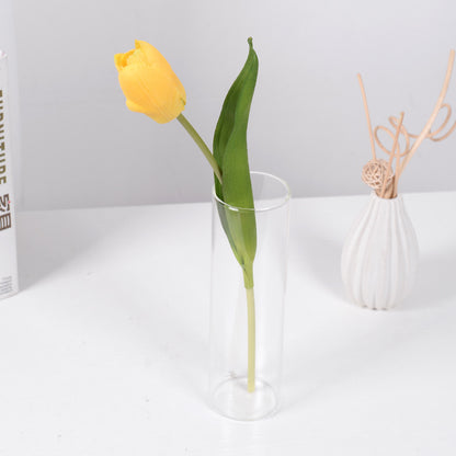 High-end hand-feel moisturizing tulip artificial flower