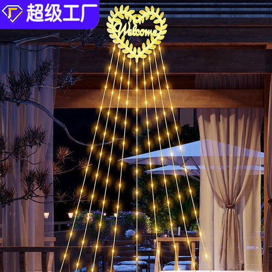 Waterproof transformer solar remote control decorative light