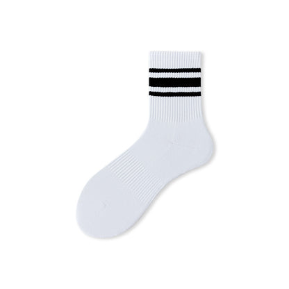 Golf Cushioned Breathable Towel Bottom Sports Mid-Calf Socks