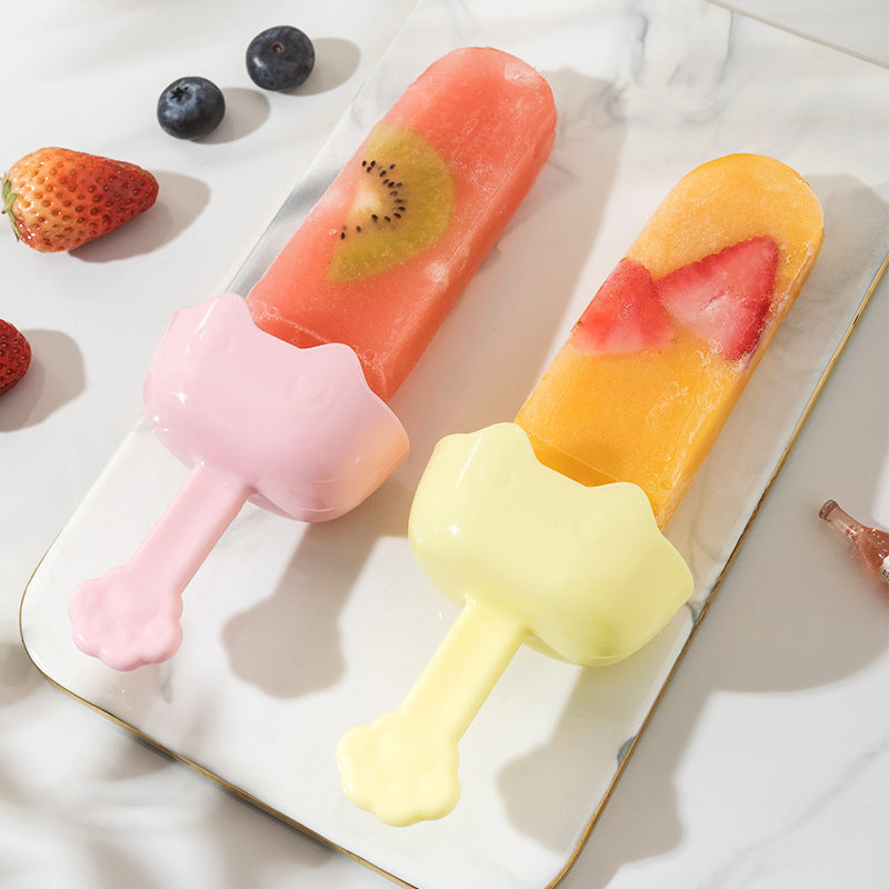 DIY Non-Silicone Homemade Popsicle with Lid Ice Cream Molds